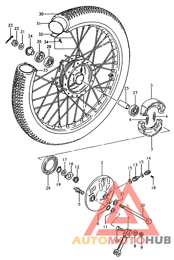 Transom + tube