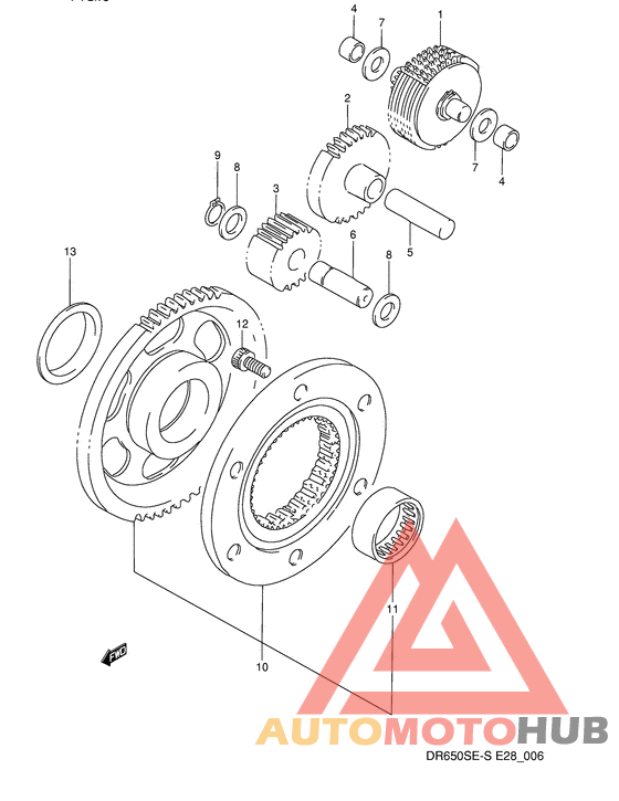 Муфта стартера