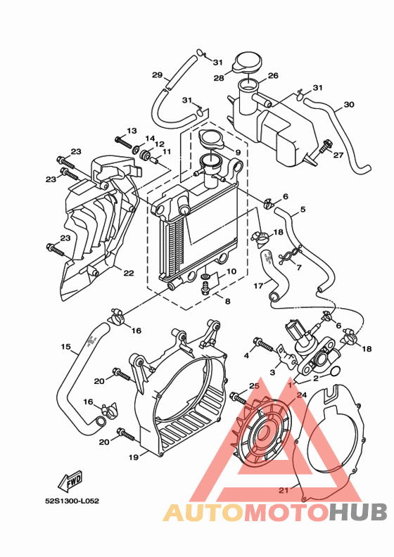 Radiator & hose