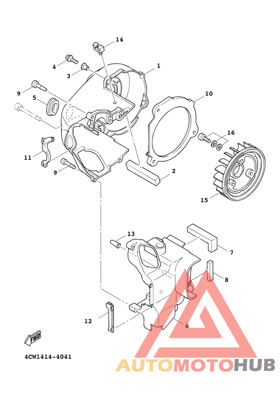 Air shroud. fan