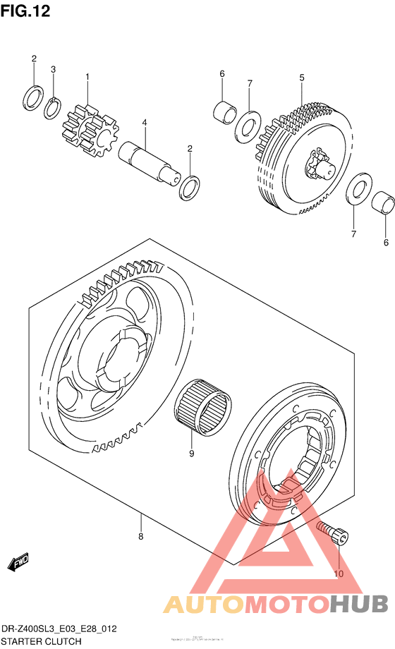 Муфта стартера