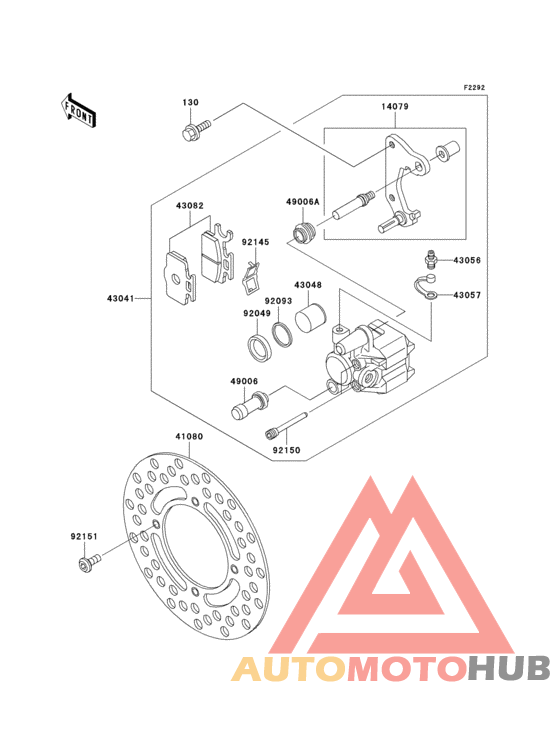 Front brake(kx65-a1-a4)