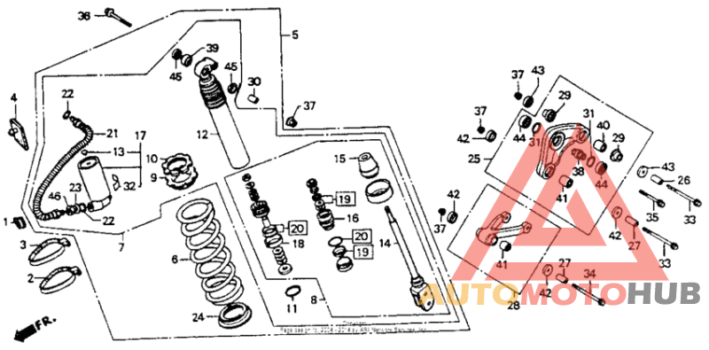 Shock absorber 90,91