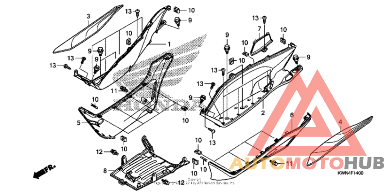 Панель пола