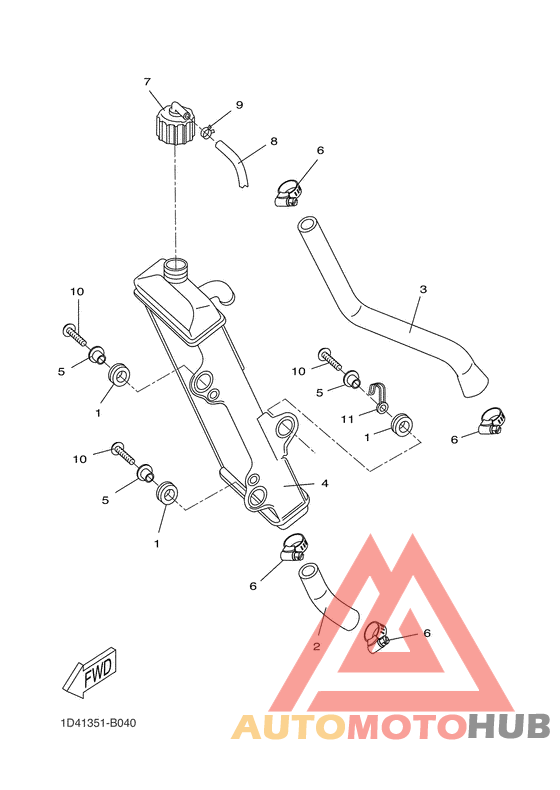 Radiator & hose