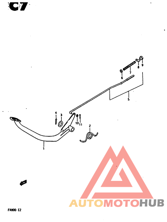 Передний суппорт