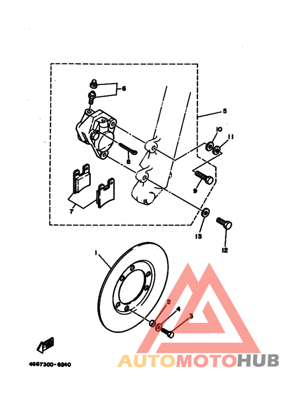 Передний суппорт