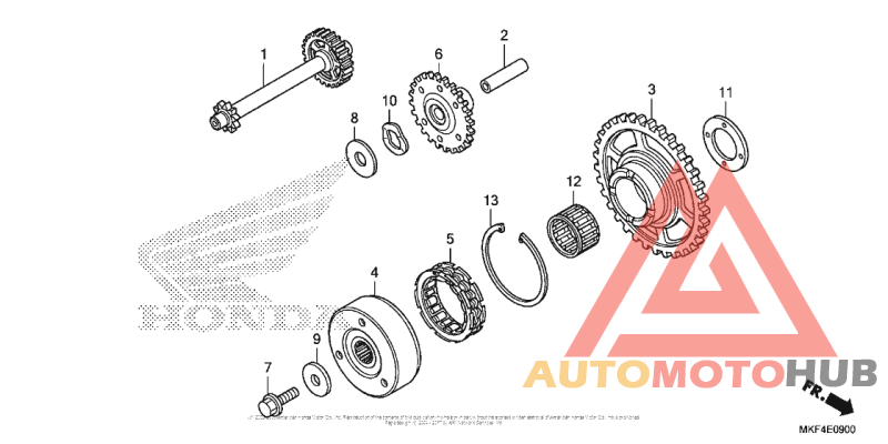 Муфта стартера