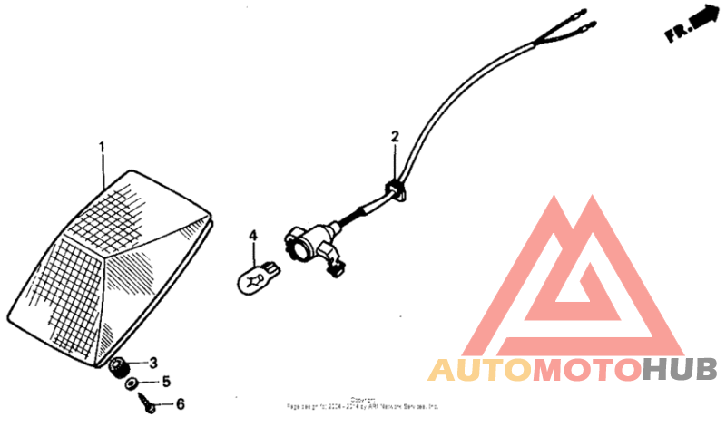 Taillight 86-91