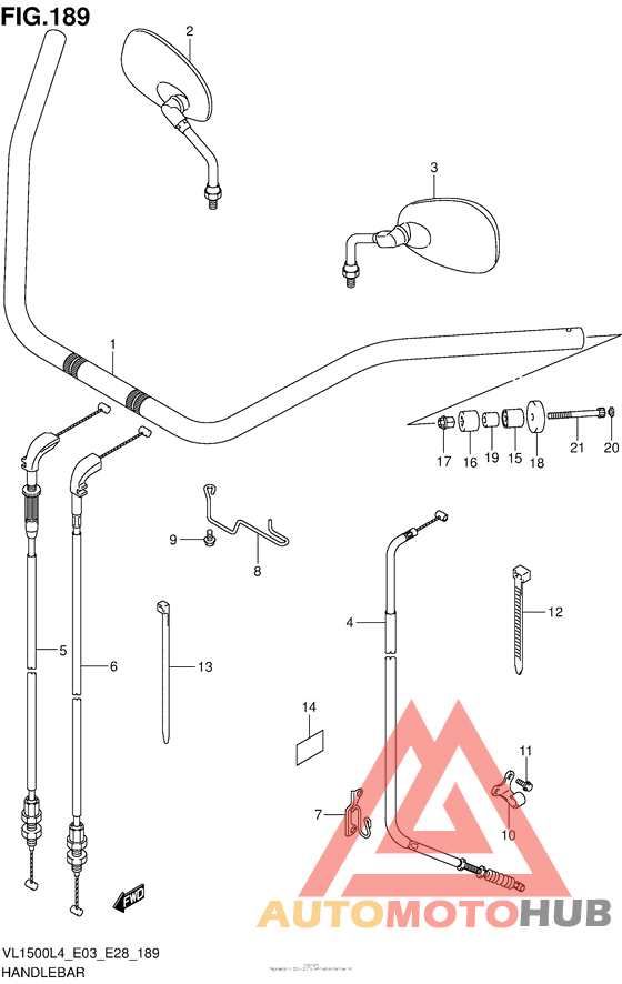 Handlebar (Vl1500Bl4 E28)