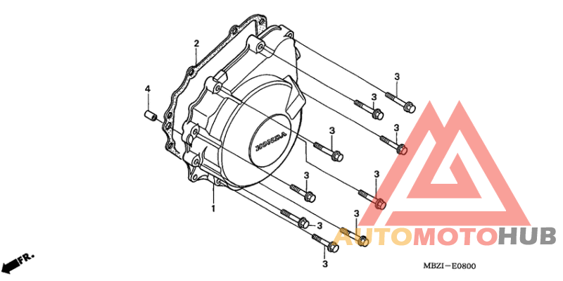 Крышка генератора