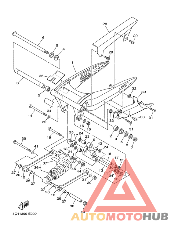 Rear arm & suspension