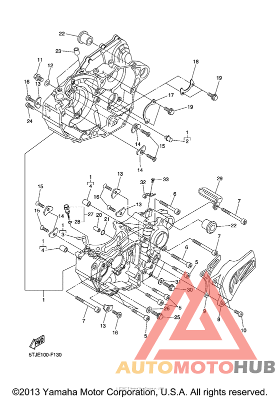 Картер двигателя