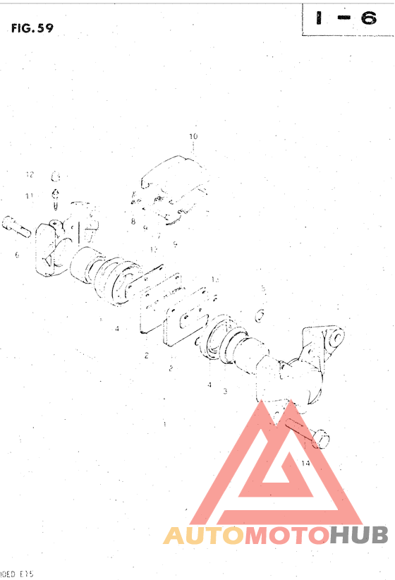 Задний суппорт