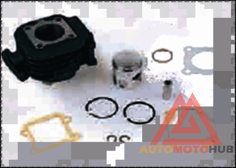 Cylinder with piston kit