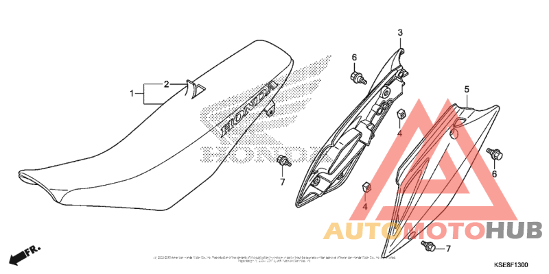 Seat + Side Cover