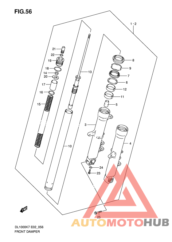Передняя вилка
