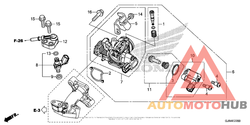 Корпус Дросселя