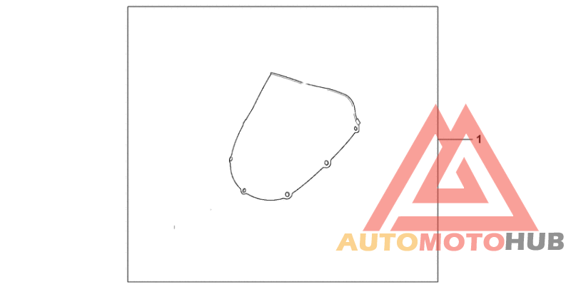 Sport/touring windscreen