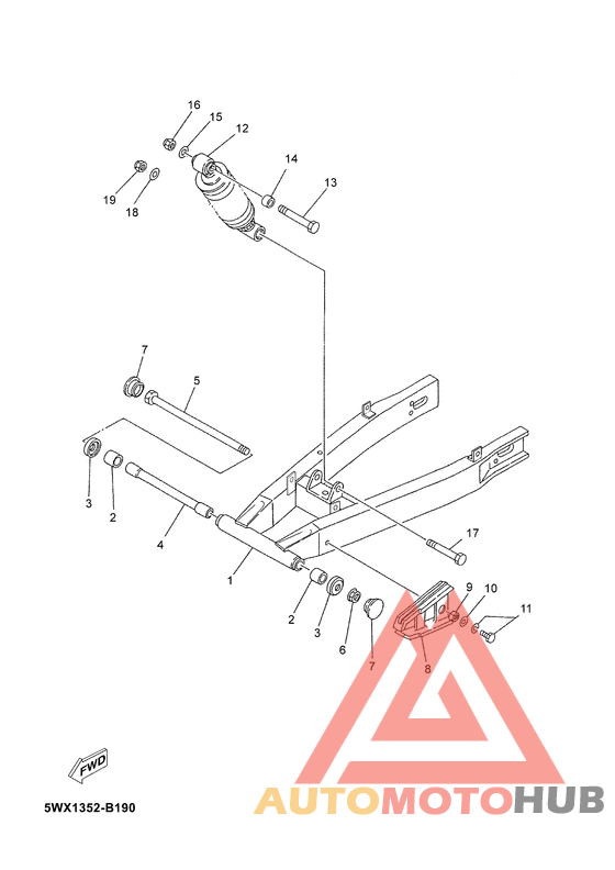Rear arm & suspension