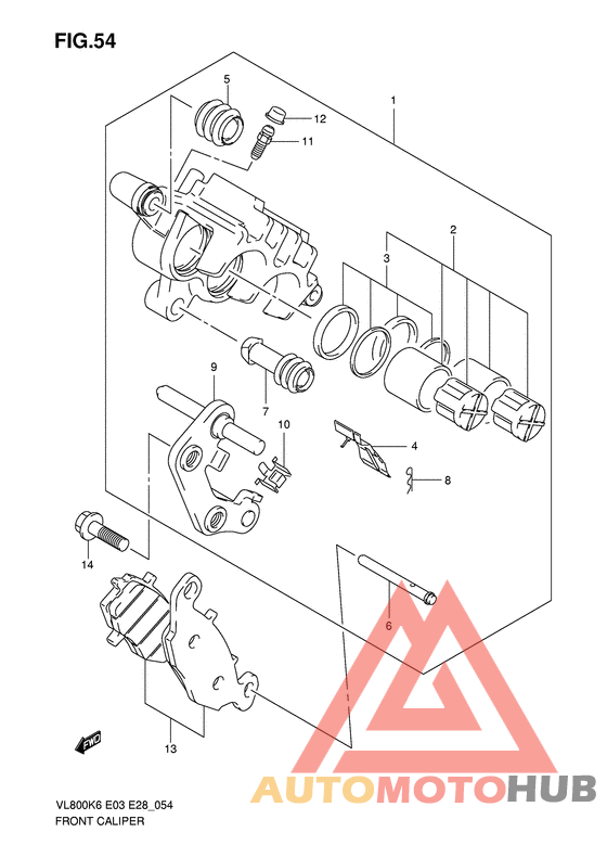 Передний суппорт