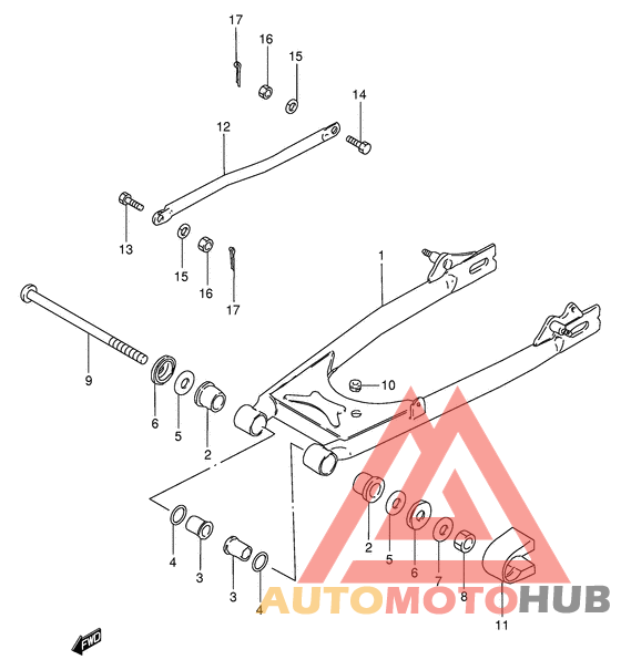 Маятник задний