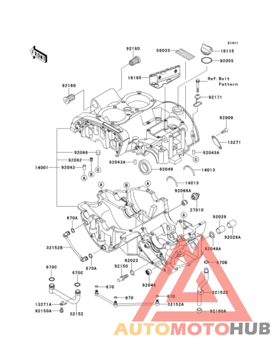 Картер двигателя