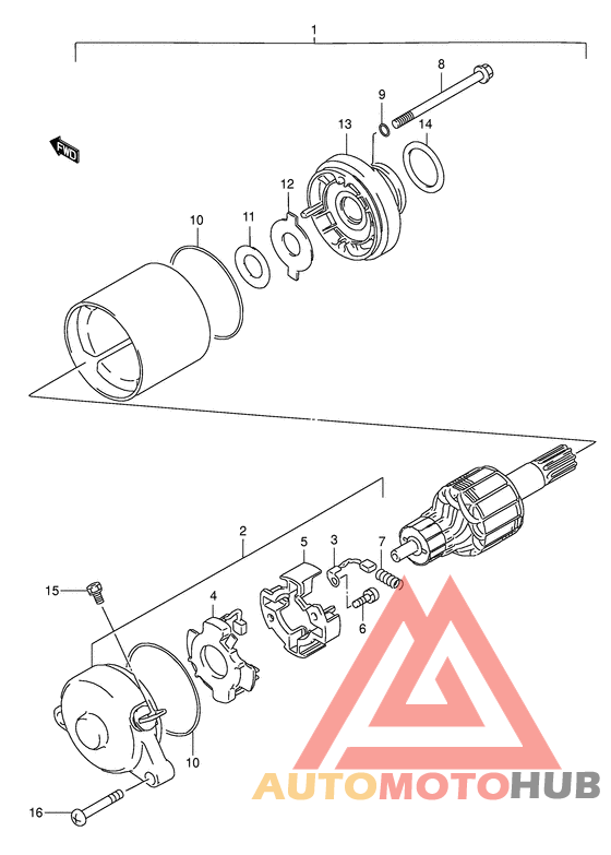 Стартерный мотор