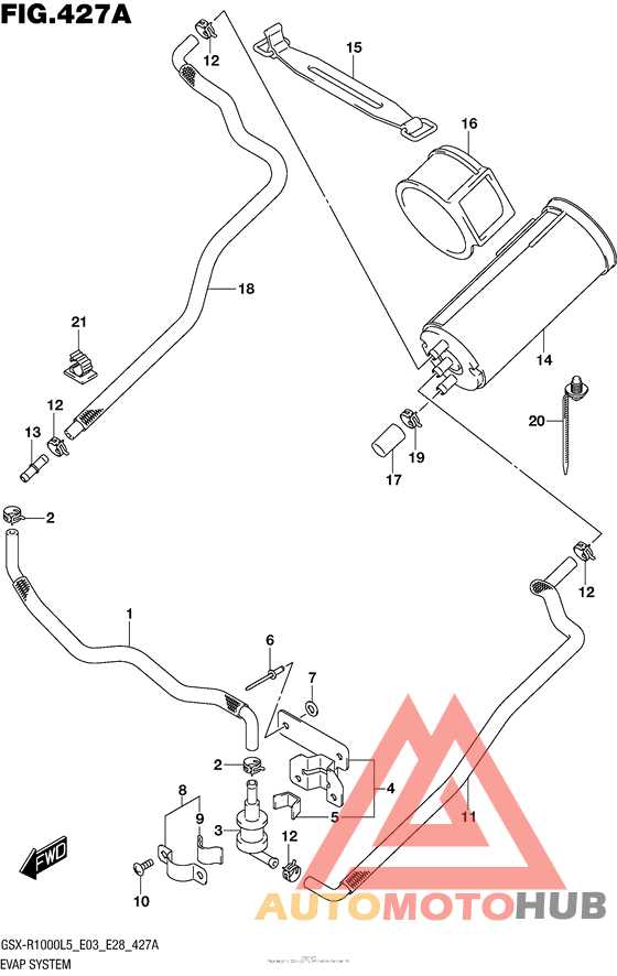 Evap System (Gsx-R1000L5 E33)