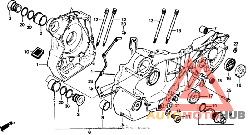 Картер двигателя