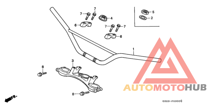 Handle pipe/top bridge