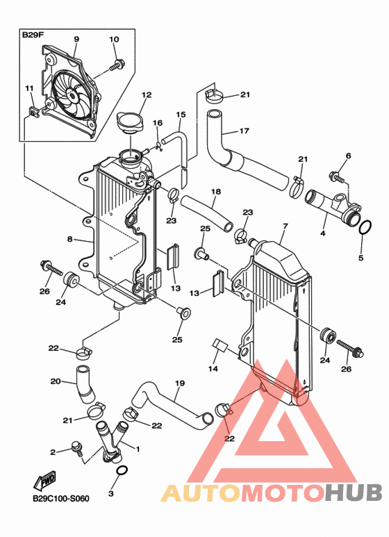 Radiator & hose