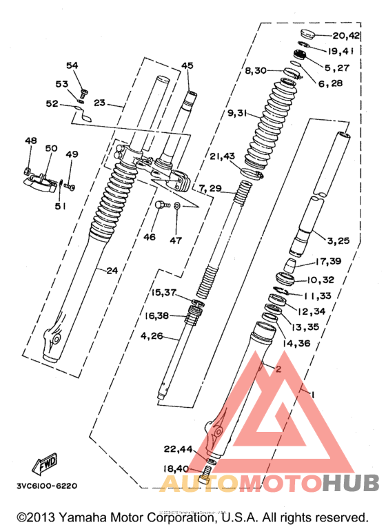 Передняя вилка