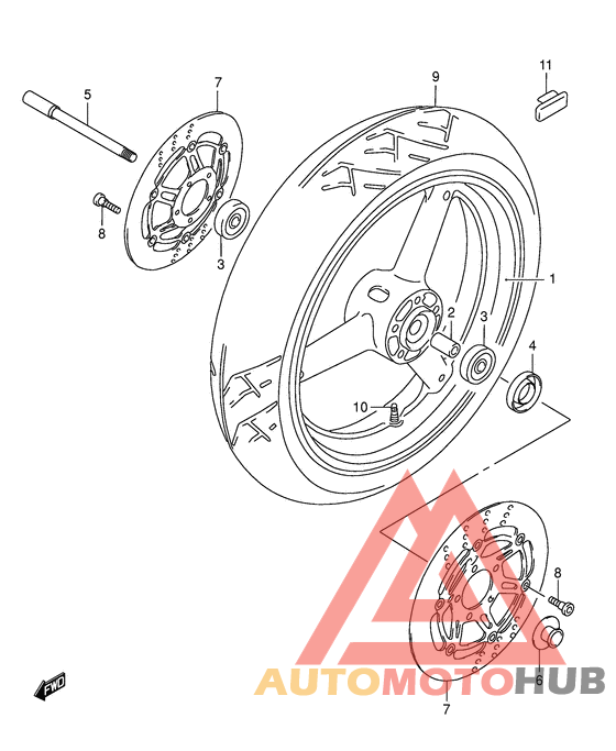 Transom + tube