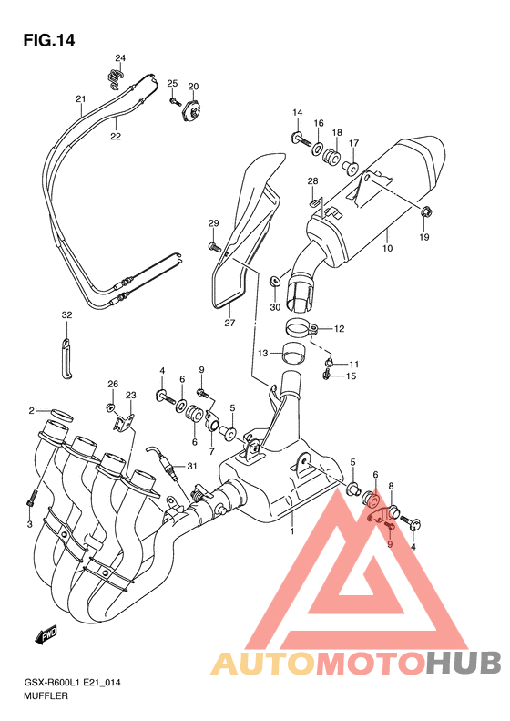 Muffler comp