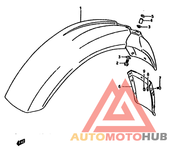 Переднее крыло