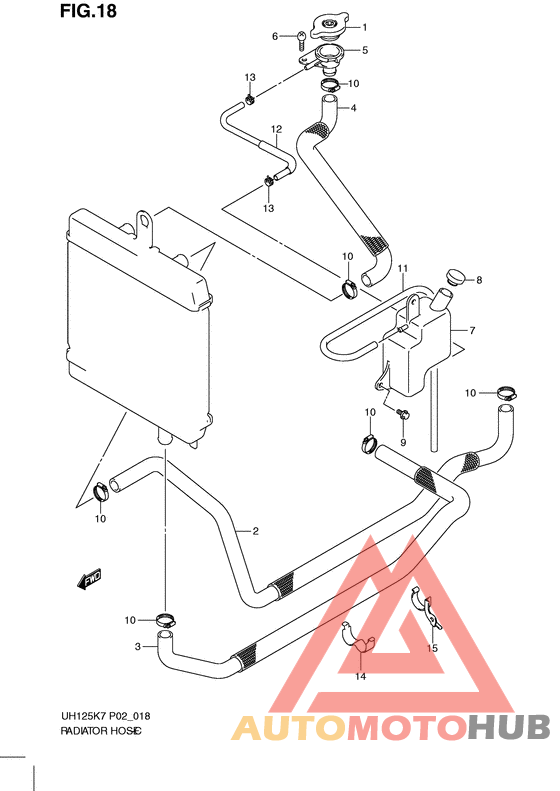 Радиатор hose