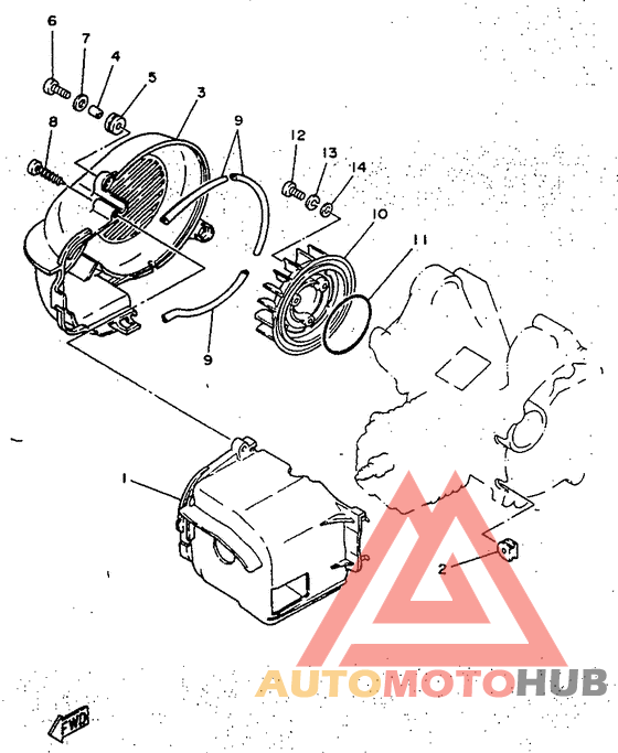Кожух вентилятора