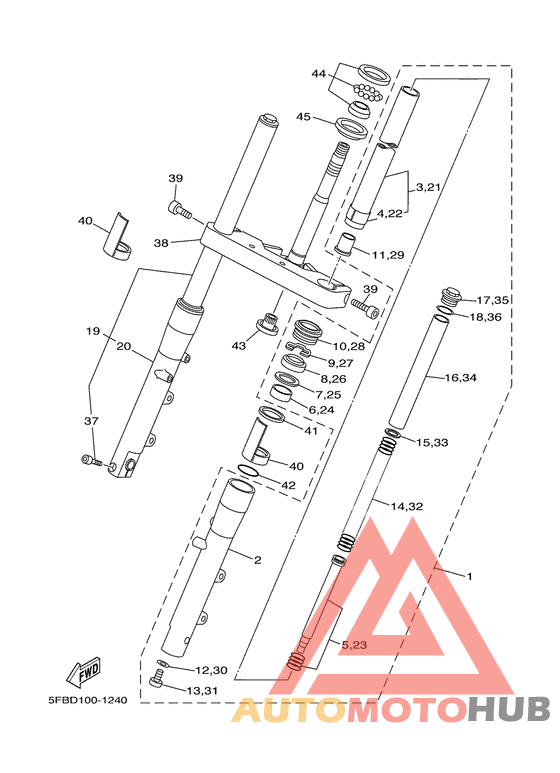 Передняя вилка
