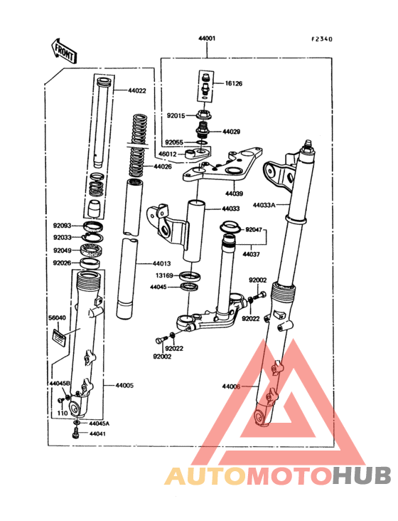Передняя вилка