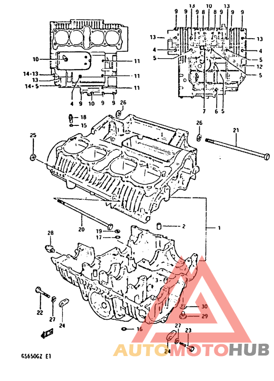 Картер двигателя