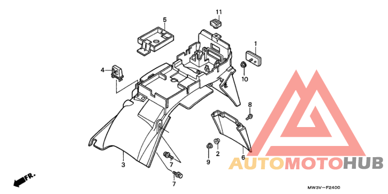 Заднее крыло