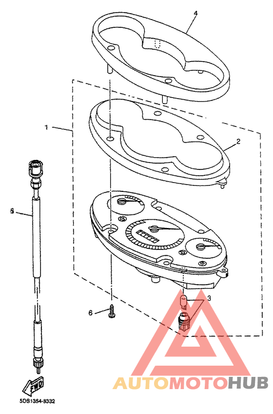 Panel de cuenta kms.y testigos