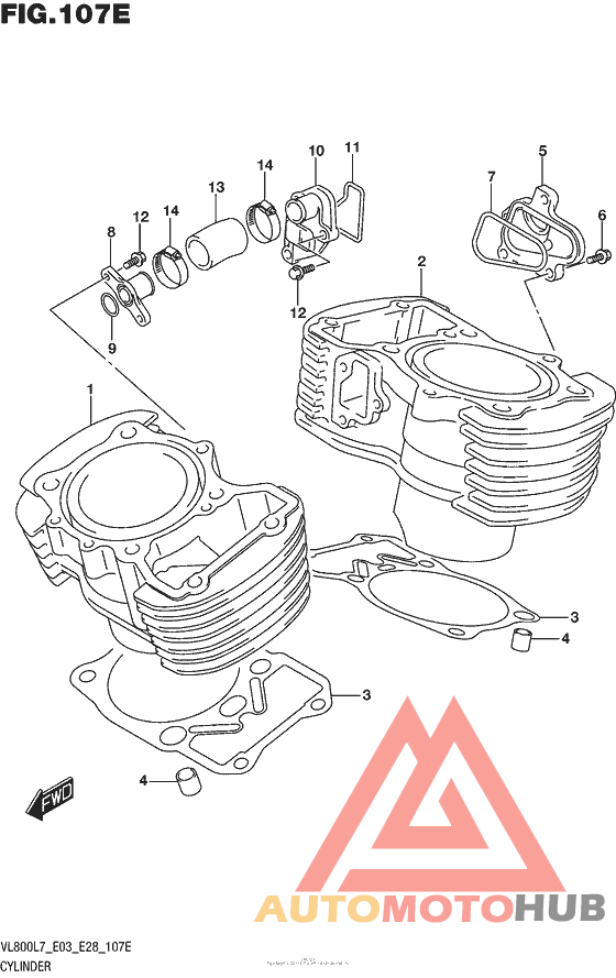Cylinder (Vl800Tl7 E28)
