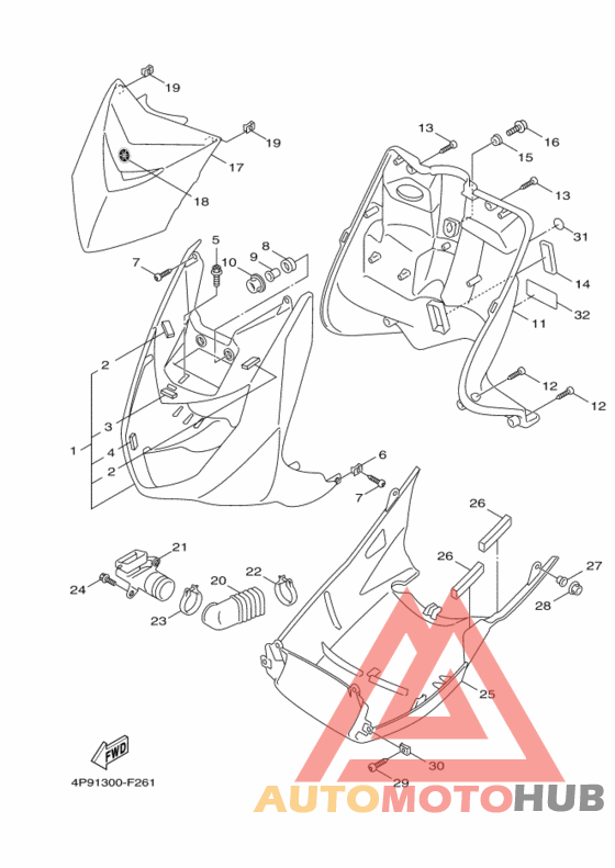 Щиток облицовочный