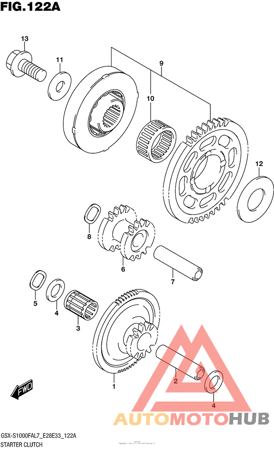 Муфта стартера