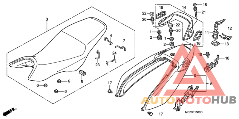 Seat/seat cowl