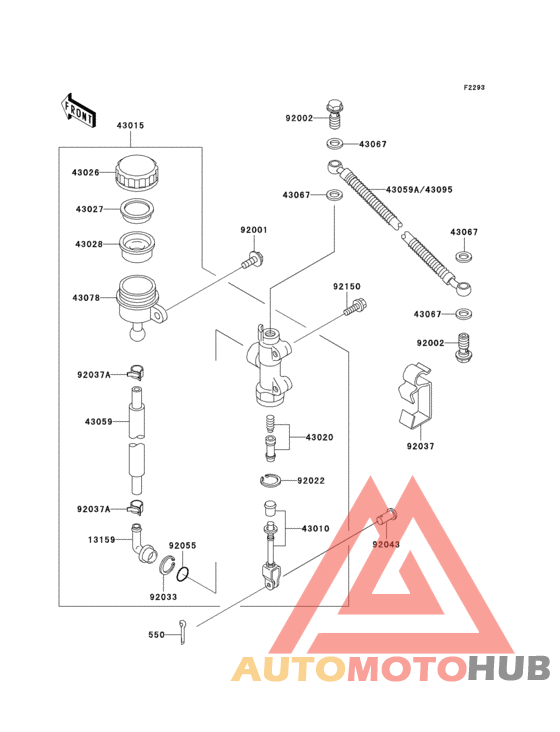 Задний торм цилиндр