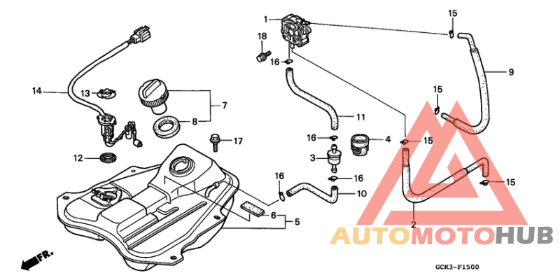 Fuel tank/fuel pump