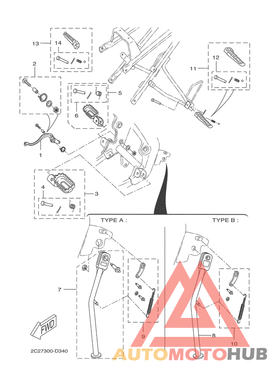 Stand & footrest